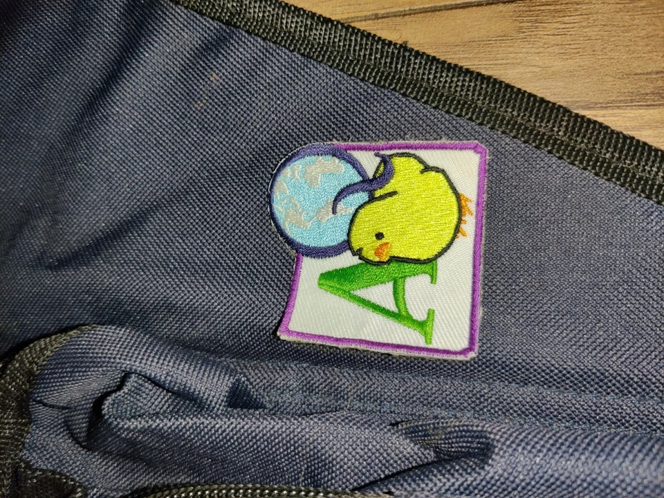 Bolsa carteiro Everest lateral satchel/bolsa tiracolo ombro com remendos  - Imagem 3 de 4