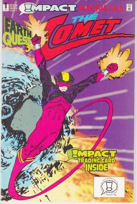 The Comet Annual # 1 (Trevor von Eeden, with trading card) (DC Impact USA, 1992)