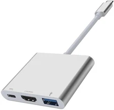 For iPad Air 13" (1st Gen 2024) - PD Port USB-C to 4K HDMI Adapter HDTV Adapter