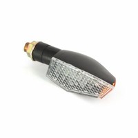 Blinker Led Schwarz Genehmigt Schwarz Schaft Motorroller