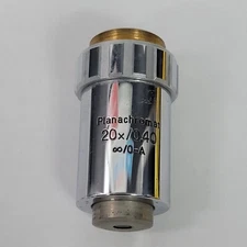 Lens-objective Planachromat. ausJENA 20x/0.40