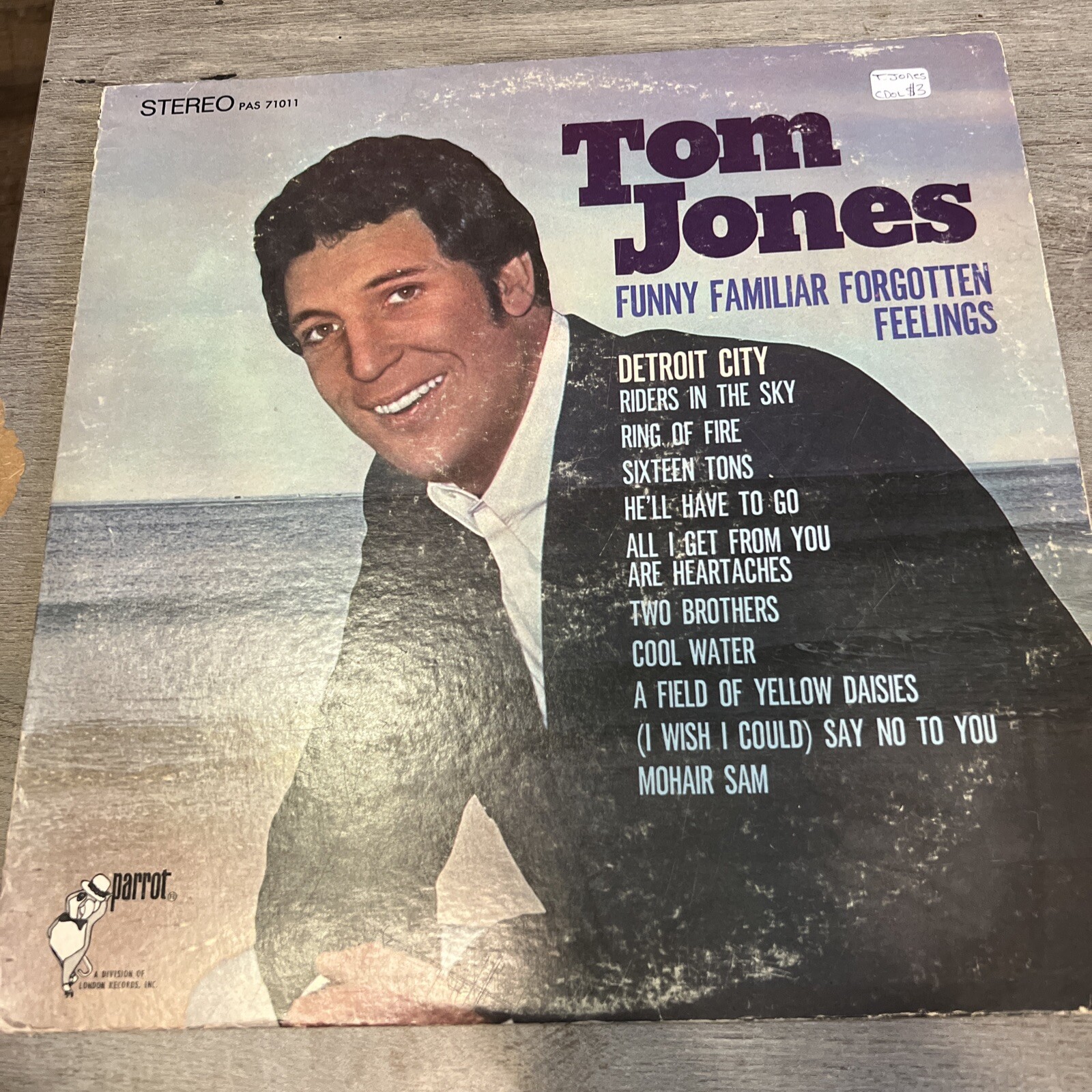 Tom Jones Funny Familiar Feelings Vinyl LP Vintage 1967 eBay