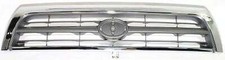Chrome Shellsilver Insert Grille For 1996-1998 Toyota 4runner 6 Cylinder Chrome Shellsilver Insert Grille For 1996-1998 Toyota 4runner 6 Cylinder