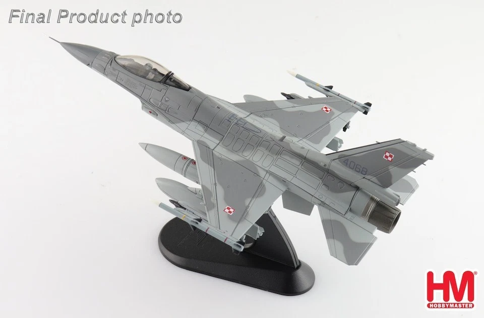 Hobbymaster 1:72 Lockheed F-16C Aeronautica Militare Polacca 4068 32. Baza L. Taktycznego - Immagine 3 di 4