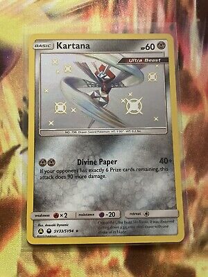 Kartana - SV33/SV94 Hidden Fates BABY SHINY Holo Rare Pokemon - NM/MIN –  The PokéTrade Emporium