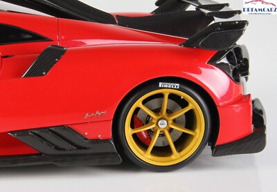 BBR -Modèles P18192F - Pagani Imola 2020 - Matt carbon