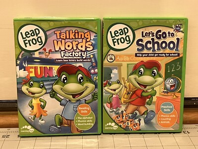 Leap Frog DVD12枚 New Leap Frog Album 1, 2 & 3 DVD Set Cartoon Kid Learning