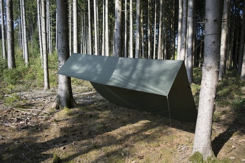 Helikon Tex Supertarp Outdoor Camping Tarp Bashra Plane Black Schwarz - Bild 9 von 11