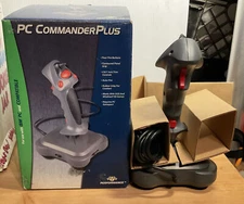 New PC Commander Plus PC Air Flight Joy Stick Controller SV-207A IBM Vintage 