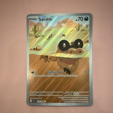 Sandile 135/086 Black Bolt Pokemon TCG Illustration Rare English on eBay