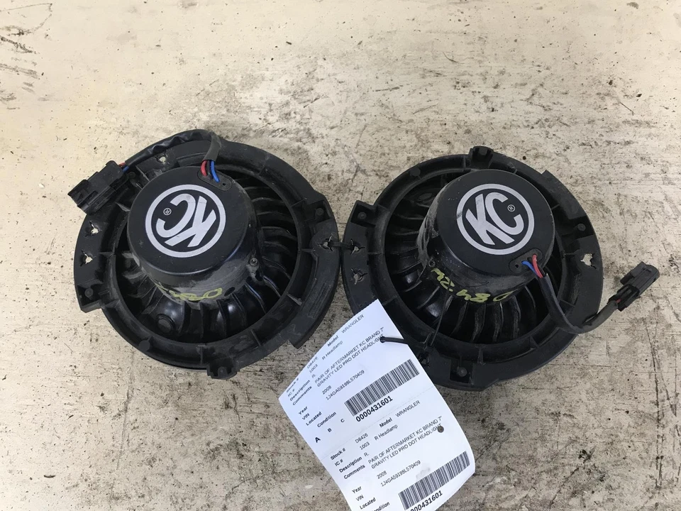 Conjunto de faros derechos usados se adapta a: Jeep Wrangler 2008 grado derecho A Foto 4 de 4