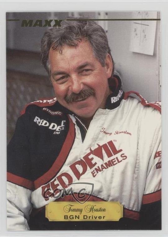1995 Maxx Premier Series Tommy Houston #179 10ou