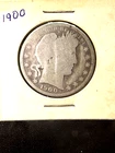 1900 BARBER SILVER HALF DOLLAR CIRCULATED