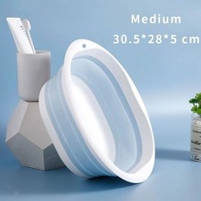 Image of Foldable Multipurpose Basin Collapsible Washing Up Bowl Sink For Camping Travel