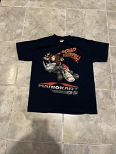 Vintage 2007 Mario Kart DS Nintendo Video Game Kids Youth M T-Shirt