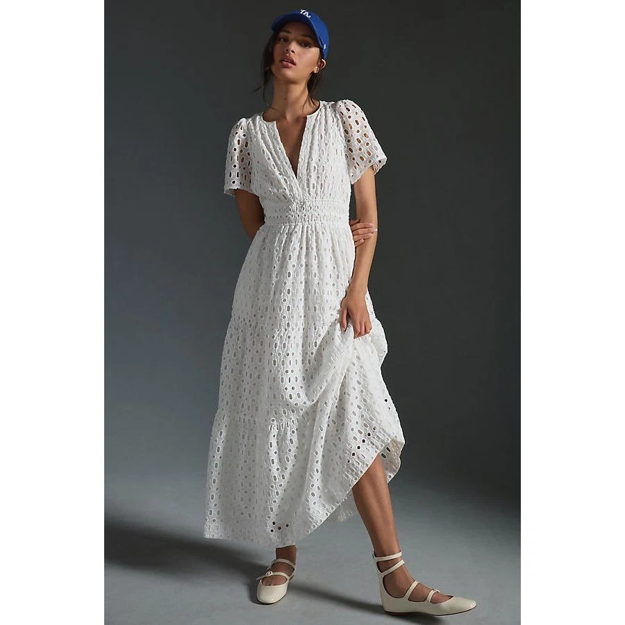 anthropologie sale dresses Floral Printed Maxi Dress Anthropologie Sale Like & Comment