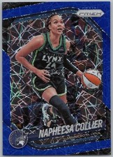 2025 Panini Prizm WNBA Blue Velocity Napheesa Collier Parallel Card #8 Lynx