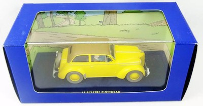 Tim und Struppi - Atlas Verlag - Nr. 19 Opel Olympia Ottokars Zepter neu im Holz