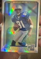 2001 Topps Chrome - Rookie Refractor Koren Robinson #485 /999 (RC)