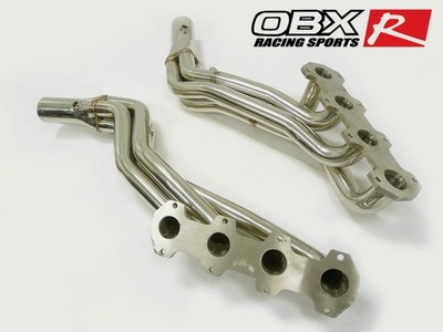 OBX Stainless Long Manifold 2004-2010 Ford F150 V8 5.4L 2WD 4O2 No EGR 2Pc