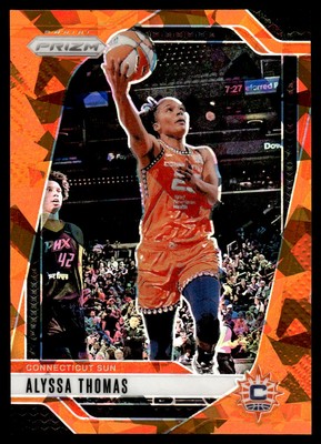 Alyssa Thomas Orange Ice #44 2024-25 Panini Prizm WNBA Connecticut Sun