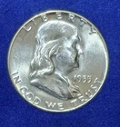 1955 P,FBL- Franklin Half  +++
