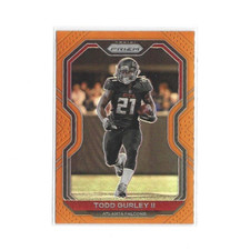 Panini Prizm 2020 Orange Prizm Todd Gurley II Atlanta Falcons #228 /149 Football