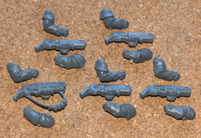 Warhammer 40K: Leagues of Votann bits: Hernkyn Yaegir Bolt Shotguns (Paired)