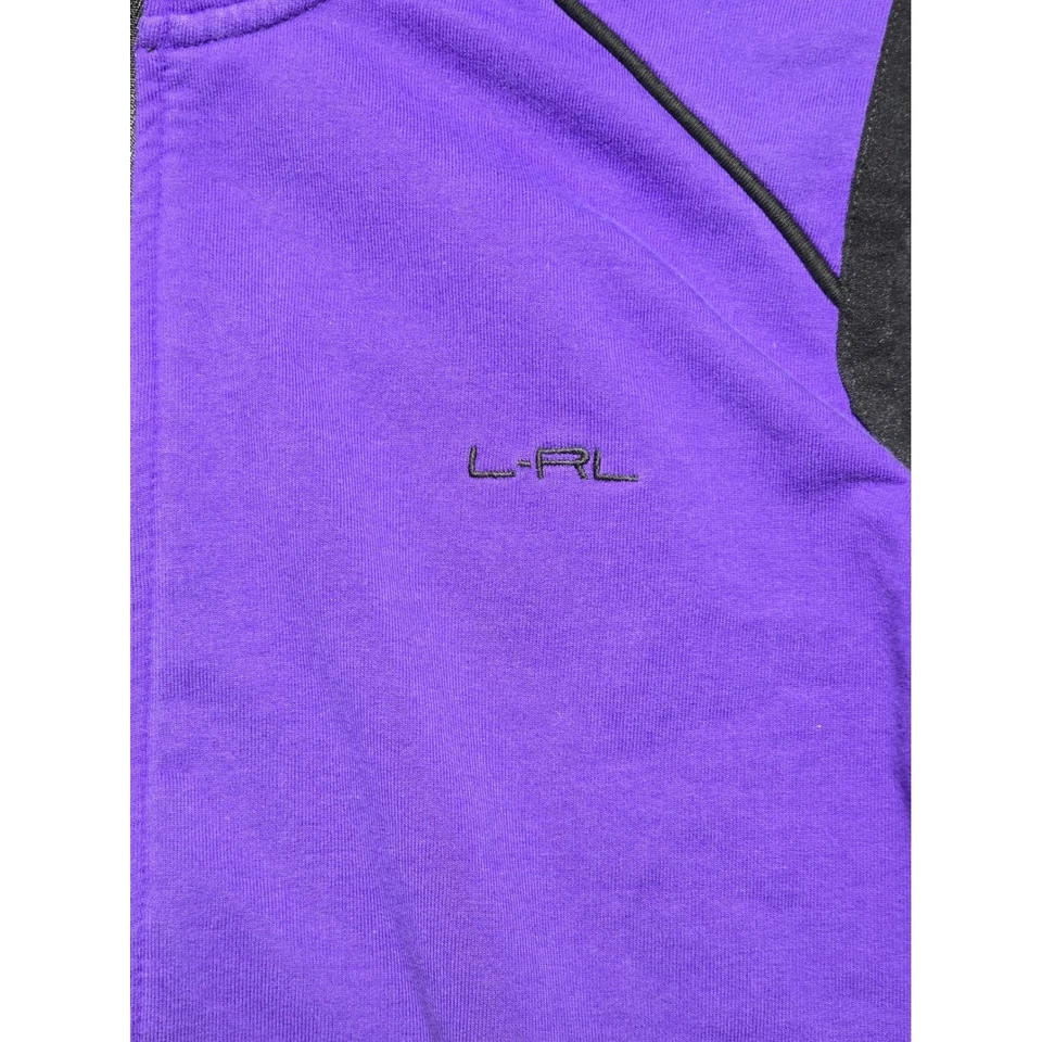 Ralph Lauren Lauren Active Purple Vest Full Zip Sleeveless L Tennis Pickleball - Image 2 of 4
