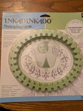 Inkadinkado STAMPING GEAR Oval Stamping Wheel NEW paper scrapbook card craft art