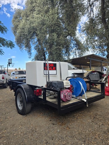 10 ft pressure washing trailer Honda Gx390 Gas Gen Air Comp 180 Gal Tank SHIPPIN