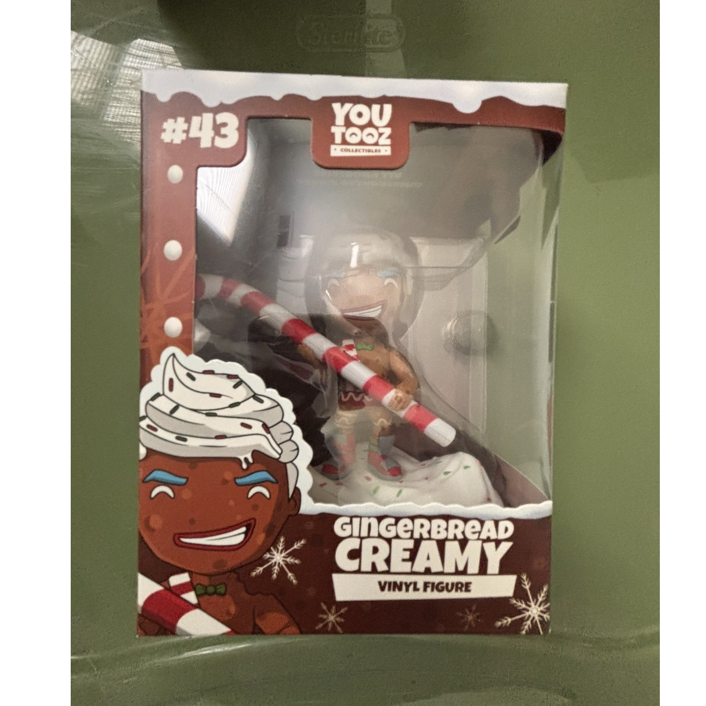 Youtooz Gingerbread Creamy Vinyl Figure - Christmas Theme Vinyl Collectible