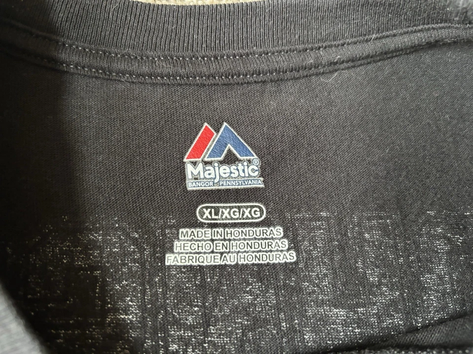 Detroit Lions Calvin Johnson Shirt Mens XL Black NFL Football Majestic Megatron - Image 4 of 4