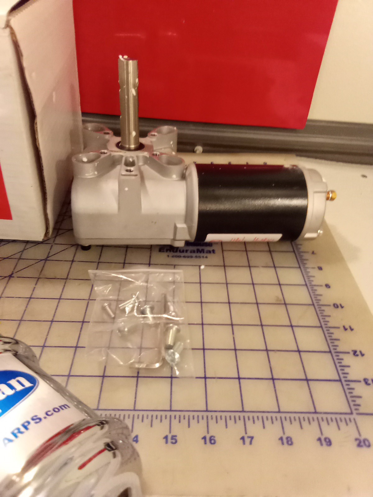 Durabuilt Direct Drive Motor With Chrome Cover For Truck Tarp, 12V, 600W, New...