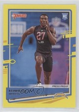 2020 Panini Donruss Rookie Dollar Tree Press Proof Yellow Kenneth Murray 0b3