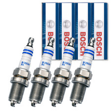 4x BOSCH FR7DC Zündkerze 0242235666 Für VW Golf Schrägheck (1J1) Mercedes Audi