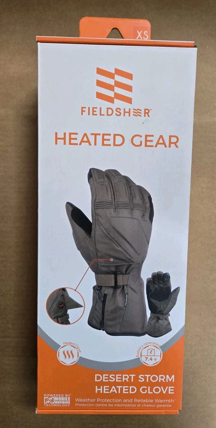 Mobile Warming Heated Gear Desert Storm Heated Glove By FieldSheer / XS