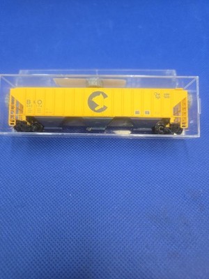 Custom N  Scale  B&O CHESSIE SYSTEM Hopper.   #603174 N637