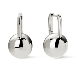 Authentic Ana Luisa Chunky Small Knot Earrings - 14K Gold Plated and Silver Statement E...
