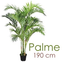 Palmenbaum Palme Arekapalme KüNstliche Pflanze Kunstpflanze 190Cm Decovego
