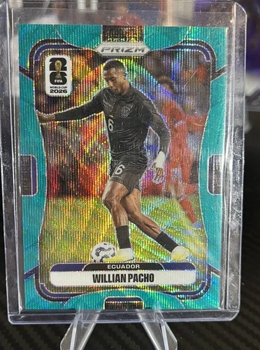Willian Pacho 2026 Panini Prizm Willian Pacho #213 Green