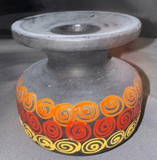 Rosenthal Netter Bitossi Ceramic Candlestick Italy Vintage