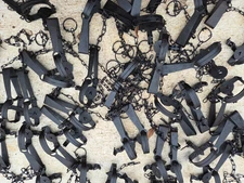 Lot (20) Victor Number 1 Long Spring Longspring Traps Trap