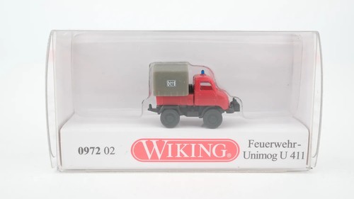*Wiking 97202 Bomberos - Unimog U 411 (1:160) | Condition: Gebraucht