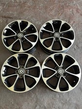 SET OF 4 Genuine Smart 453 ForTwo ForFour 15” Alloy Wheels New Double Size
