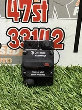 ✅ 2017 FORD MOTOR Optifuse Circuit Breaker 100A / Pn:42VDC OEM