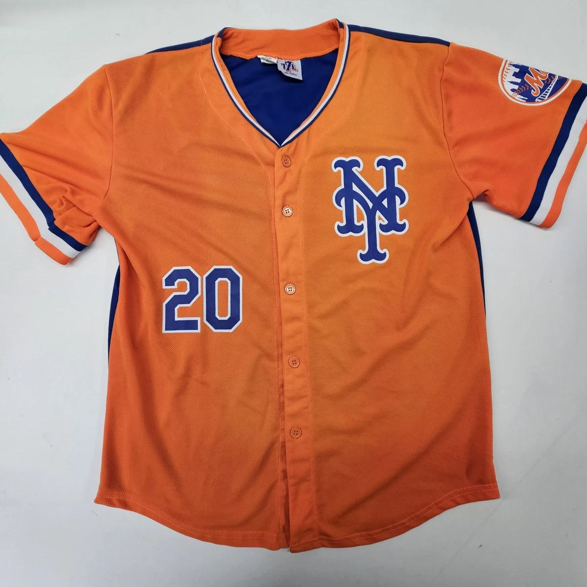 Size L New York Mets Orange MLB Fan Apparel & Souvenirs for sale