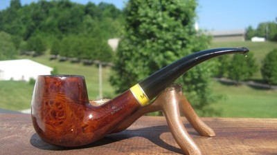 Medico Medalist Bent Billiard Smoking Estate Pipe Vintage 5.1/4'' L