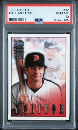 1998 Paul Molitor #12
