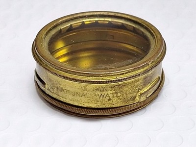 Elgin National Watch Co. Pocket Watch Display Movement Holder Container 16s